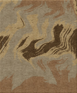 Anna-Veda 12443-wavequipo - handgefertigter Teppich, persisch (Indien), 10x15 3ply Qualität